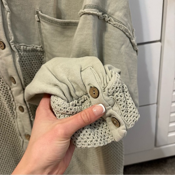 Free People I See Through You Cardi Jacket - Picture 5 of 7